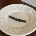 Barrette élégante en acétate écaille de tortue marron et bleu avec base dorée - Bleu Marron