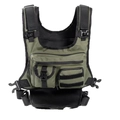 Tactical chest rig vest bag in army green nylon with MOLLE system for outdoor sports - Army Green