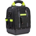 Sac à dos à outils professionnel robuste avec base rigide étanche et plusieurs compartiments - 35.6 Longueur x 30.5 Largeur x 35.6 Hauteur / Vert Foncé