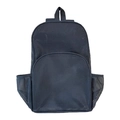 Practical black mesh backpack with large main compartment for outdoor travel and swimming - Dark Blue