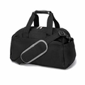 Borsa da palestra multifunzionale nera leggera con tracolla regolabile e tasche laterali - Nero