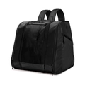 Sac à dos pour chaussures de ski étanche avec structure renforcée et bretelles respirantes - 36-55L / Noir