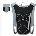 Lightweight black hiking hydration backpack with breathable mesh and adjustable straps - Below 20L / Black