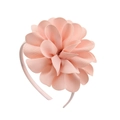 Diadema rosa para niñas con flor de cinta de falla multicapa y diseño artesanal suave - Pink Purple (8)