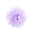 Barrette à fleurs en mousseline violette faite main pour filles avec design 3D - Style Violet (25)