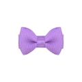 Lavender purple grosgrain ribbon hair bow for kids and pets with textured finish - Lavender Purple (5)