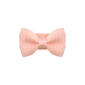 Mini candy-colored light pink grosgrain ribbon bow hair clip for children and pets - Pink (8)