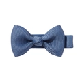 Pinza para el pelo con lazo de cinta de falla azul claro hecha a mano para niñas - Azul Bebé (332)