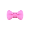 Pink grosgrain ribbon bow clip for girls and pets in a classic candy color style - Light Pink (28)