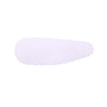 Scalloped edge lavender purple fabric BB hair clip for girls in Morandi tones - Lavender