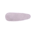 Cute candy color plush snap hair clip in soft lavender for girls stylish hair accessory - Lavender