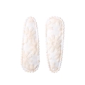Off-white floral embroidery hair clip with daisy pattern and scalloped edges for women - Off White Scalloped Embroidery (10)