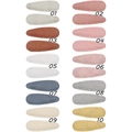 Détail de 10 paires de barrettes en tissu brodé pour enfants aux couleurs variées - 10 Couleurs Mixtes