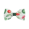 Barrette à cheveux pour enfants avec nœud et motif légumes en ruban gros-grain de qualité - Style Imprimé Légumes (6)