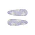Two-piece lavender fabric BB clips with white flower embroidery and scalloped edges - Purple Embroidery (16)