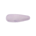 Cute light purple fabric BB hair clip with floral embroidery for women and girls - Light Purple Fabric Embroidery Style (19)