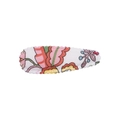 Floral print BB hair clip with pink flowers and blue berries for girls and women - Fresh Natural Print Style (39)