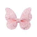 Handgefertigte rosa Glitzer Schmetterling Haarspange mit Pailletten für kleine Mädchen - Schmetterling Farbverlauf Pailletten Stil (23)