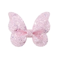 Glitzernde rosa Schmetterling-Haarklammer mit Pailletten für Mädchen und Kinder - Schmetterling Farbverlauf Pailletten Stil (26)