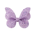 Glitzernde lila Pailletten-Schmetterling-Haarklammer mit handgefertigtem Farbverlauf - Schmetterling Farbverlauf Pailletten Stil (28)