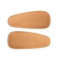 Set di due fermagli per capelli BB arancioni ricoperti di tessuto con trama tessuta - Arancione