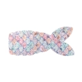 Pinza para pelo con cola de sirena y lentejuelas en tonos rosa, azul y violeta - Arcoíris Rosa Azul Blanco (6)