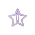 Y2K purple star hair clip for girls with colorful glitter sequins and metal snap base - Glitter Purple (49)