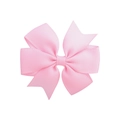 Gros plan sur les couches de ruban gros-grain rose et la texture de la pince à cheveux - Rose (11)