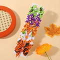 10-teiliges Halloween-Haarschleifen-Set mit Geistern, Kürbissen und Spinnennetzen - Stil D (10D)
