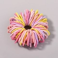 Lot d'élastiques à cheveux en spirale pour filles aux couleurs vives de macaron pastel - Lien de Téléphone Spirale Macaron / 100J