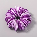 Set di elastici per capelli per bambini in tonalità viola scuro e viola chiaro - 100L