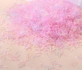 Elastic hair ties set in pink and purple colors with durable high-stretch rubber material - Pink Purple