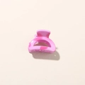 Pince à cheveux 2,5 cm texture marbre rose et violet pour coiffures estivales - 2,5 cm Demi-cercle / Violet Brillant
