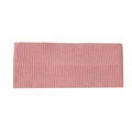 Vista dettagliata della trama in maglia a coste rosa e dell'elasticità della fascia - Rosa