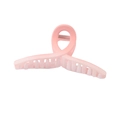 Grande molletta per capelli rosa fiori di ciliegio opaco per donne accessori eleganti - 11CM Rosa Ciliegio - Stile Incrociato