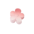 Frosted matte pink gradient cherry blossom flower hair claw clip for women hairstyles - Small Flower