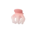 Matte large hair claw clip featuring an ins-style pink to white gradient finish - Small Pumpkin