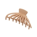 Pinza per capelli a polpo beige opaco per lo styling di capelli folti - Cachi-Opaco