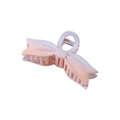 Matte finish gradient hair claw clip in purple and orange with bow knot design - Bulk Packaging / Orange Blue Gradient