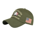 Casquette olive avec broderie d'aigle 3D et logo anniversaire United States 2026 - Vert Militaire