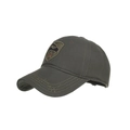 Gorra de béisbol militar verde oliva con parche bordado de estrella y escudo de águila - Verde Militar