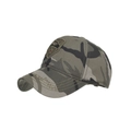 Gorra de béisbol táctica de camuflaje con bordado de escudo de estrella roja en gris - Camouflage