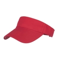 Klassieke rode katoenen zonneklep voor zomersporten en UV-bescherming - Rood