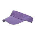 Purple quick-dry breathable mesh sun visor hat for outdoor golf and running sports - Purple
