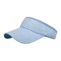 Visière de soleil camouflage bleu clair avec texture jacquard pour le sport - Bleu