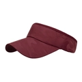 Burgundy camouflage sun visor hat for women featuring breathable jacquard athletic fabric - Burgundy