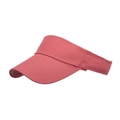 Visiera parasole rosa in cotone con ampia tesa curva per sport all'aperto e golf - Rosa Antico