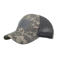 Tactical digital camouflage baseball cap with breathable mesh back and velcro panel - Adjustable / Digital Gray