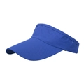 Dark blue quick-dry sports sun visor with breathable mesh fabric for outdoor activities - Adjustable / Sapphire Blue