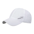 Berretto da baseball bianco in mesh traspirante con scritte symbor laterali - Bianco